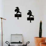 CIFbuy Santa Key Stocking Hooks Set Heavy Duty Metal Wall Decor Holiday Organizer (TikTok, temu pick-up service) - Image 6