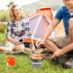 12000W Portable Camping Stove With Cassette Adapter Windproof Outdoor Backpacking Burner with Carrying Case Igniter for Outdoor Hiking Camping Picnic Backpacking - Image 2