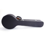 Replace 48950444 5-String 6-String Microgroove Pattern Leather Wood Banjos Case Black - Image 9