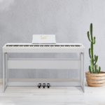 Do Not Sell on Amazon Glarry GDP-104 88 Keys Full Weighted Keyboards Digital Piano with Furniture Stand, Power Adapter, Triple Pedals, Headphone, for All Experience Levels White - Image 20