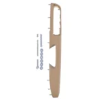Left Side Door Armrest Panel Fits for GMC Sierra 1500 2500 3500 HD Yukon XL 1500 Tan - Image 3