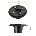 Shower Drain Base Flange, Without Rubber Joint, Suitable For Linear Shower Drain Installation, Shower Drain Accessories - Image 6