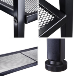 Widen 4 Tiers Bookshelf Black - Image 12