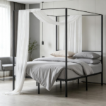 Canopy Bed Frame Only bed frame - Image 4