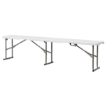 6FT Outdoor Courtyard Foldable Bench - Image 5
