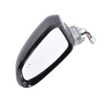 Left Driver Side Mirror Fit for Hyundai Santa Fe 1.6L 2.5L L4 GAS 2021-2023 4-Door Manual Folding Heated No Memory Paintable With Puddle Light No Auto-Dimming Power Adjust 87610-S2410 HY1320331 - Image 2