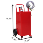 30 Gallon Caddy Tank Storage Drum Diesel Fuel Transfer - Image 15