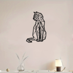CIFbuy 1PC Handmade animal metal wall art, rural wrought iron interior and exterior decoration, whimsical silhouette design, living room, bedroom,(TikTok/temu self-pickup orders) - Image 19