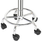 Round Stool Ha Ha Feet Rotation Bar Stool White - Image 6