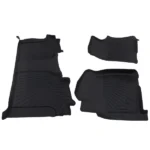 3x Floor Mats Liners Kit fit for Chevy Silverado 1500 Crew Cab 2019-2025 TPE New - Image 3