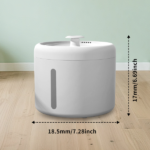006 circular pet water dispenser, silent circulating water, filtered clean, large capacity, no leakage, allowing cats and dogs to drink with peace of mind - Image 5