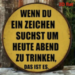 CIFbuy 1pc 8x8 Inch Round Kitchen Witch Sign, Vintage French Style Wall Art, German Language Decorative Plaque, 2D Flat Home Kitchen De TikTok, TikTok, Self-pickup Logiopics - Image 15