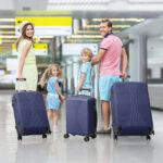 PP Trolley Case 20in 24in 28in 3PCS Suitcase Set Navy Blue - Image 16