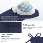 Outdoor Bench Cushion, 63 × 20 × 4 Inch, Tufted Waterproof Swing Cushion with Ties, for Patio Bench or Window Seat - Image 4