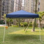 8*8ft Portable Home Use Waterproof Folding Tent Blue - Image 37