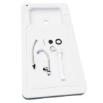 Folding Portable Fish Fillet & Hunting & Cutting Table with Sink Faucet - Image 8