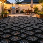26.87 x 3.94 FT Gravel Grid, 2" Permeable Geo Grid Driveway Stabilizer for Garden, Patio & RV Parking - Image 7