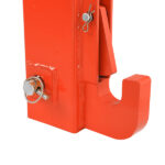 3 Pt Quick Hitch Adapter For Category 1 & 2 W/ Adjustable Bolt Tractor 3000lb,Orange - Image 3