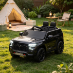 Black 12V Kids Ride-on Toy: Electric Powered Ride-On Car for Boys & Girls - Image 9
