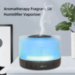500ml Large Essential Oil Diffuser with Humidifier, Timer & 7 Color Lights – Includes 6 Fragrance Oils for Home, Office, Yoga – Aromatherapy Ultrasonic Diffuser - Image 2