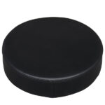 Round Stool Plastic Arch Feet Rotation Bar Stool Black - Image 11
