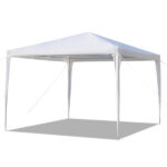 3 x 3m Waterproof Tent with Spiral Tubes White - Image 2