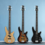 GIB Electric Bass Guitar Full Size 4 String Burlywood - Image 5