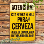 CIFbuy Vintage Spanish Metal Wall Art Funny Beer Quote, Sign 2D Flat Iron, Iron Plaque Industrial Home Decor 7.87x11.81in AikTok, AikTok, Self-gnckup Logiopin - Image 7