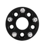 5X100 TO 5X114.3 Wheel Adapters 15MM For FR-S BRZ WRX + 20 BLACK SPLINE LUG NUTS - Image 8