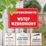 CIFbuy 1pc Vintage Metal No Trespassing Sign 8x12 Inch" Funny Retro No Entry Prohibited Warning Plaque, Prohibited Warning Plaque, Durable Red/White High Security 8x12 InikTok, 8x12 InikTok, t Self-pickup Logiopics - Image 7