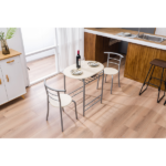 Same Code 29174819 PVC Breakfast Table (One Table and Two Chairs) Natural - Image 29