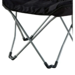 Micro Suede Fabric Butterfly Folding Chair, Black (Shipment from Walmart) - Image 2