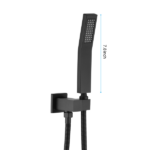 Handheld Shower Head with 59-inch Shower Hose and Adjustable Shower Bracket - Image 2