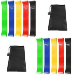 2 Pack Set of 5 Resistance Exercise Loop Bands Fitness Yoga Resistance Band TPE Colorful (US Logistics only For USPS.TK/TMEU only For self-pickup)