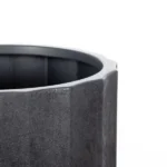 16 inch Resin Planter Black With Modern Design for Indoor Outdoor Plant - Image 5