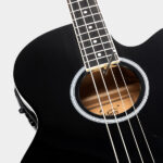 [Do Not Sell on Amazon] GMB101 4 string Electric Acoustic Bass Guitar w/ 4-Band Equalizer EQ-7545R Black - Image 13