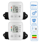 2 Pack LCD Digital Automatic Blood Pressure Monitor Upper Arm BP Heart Rate Machine (US Logistics only For USPS.TK/TMEU only For self-pickup)(Platform policies vary; relevant qualifications are attached via link, please do not list products without required qualifications) - Image 3
