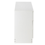 3-Drawer Wide Drawer Cabinet Particleboard Bedside Table with Textured Melamine Finish 25.98*12.99*22.05in White =75682614 - Image 5