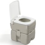 20L Portable Removable Flush Toilet with Double Outlet Same as 44809271 - Image 2